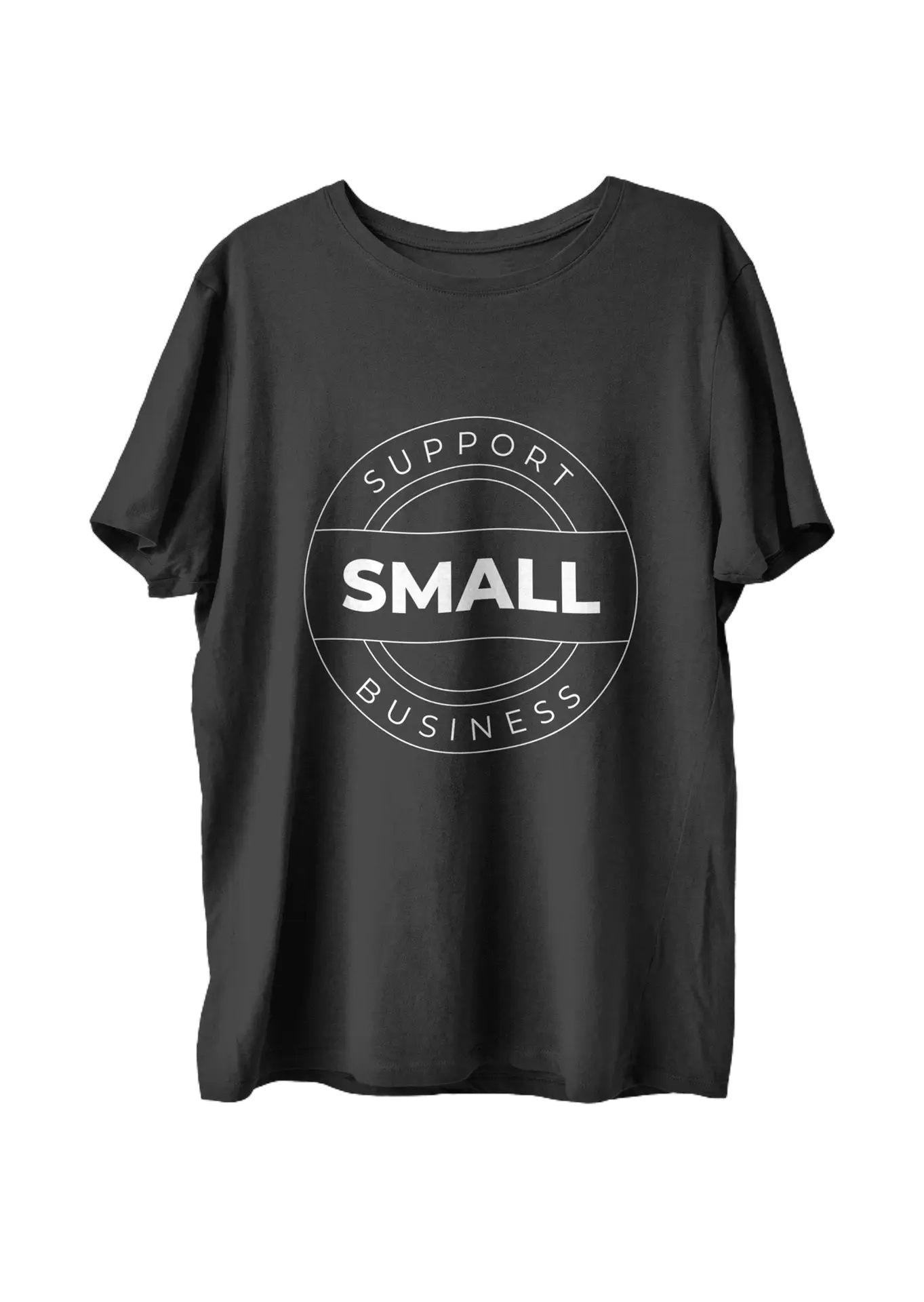 flat-minimalist-support-small-business-t-shirt